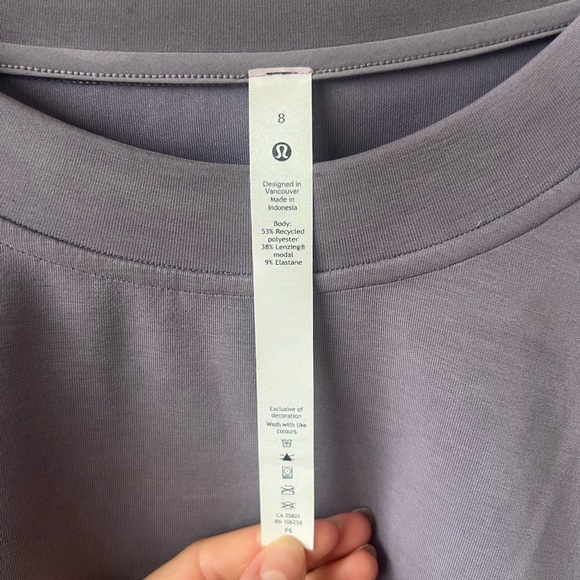 Lululemon Softstreme Perfectly Oversized Crew - Picture 3 of 6